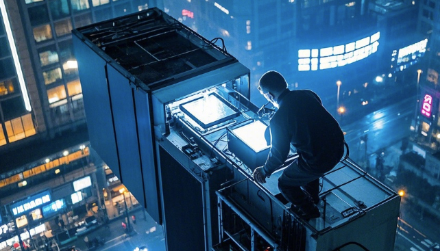 成都顯示屏維修|雨天高空中顯示屏的避雷策略